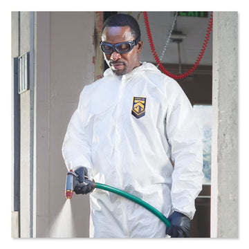 KleenGuard™ A40 Elastic-cuff And Ankle Hooded Coveralls, 4x-large, White, 25-carton freeshipping - TVN Wholesale
